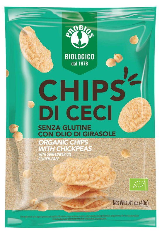 PROBIOS CHIPS DI CECI 40 G - Farmapre