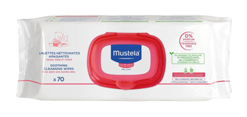 MUSTELA SALVIETTE DETERGENTE LENITIVO 70 PEZZI - Farmapre