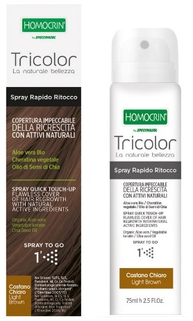 TRICOLOR SPRAY RITOCCO CASTANO CHIARO 75 ML - Farmapre
