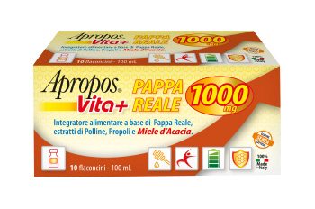 APROPOS VITA+ PAPPA REALE 1000MG 10 FLACONCINI DA 10 ML - Farmapre
