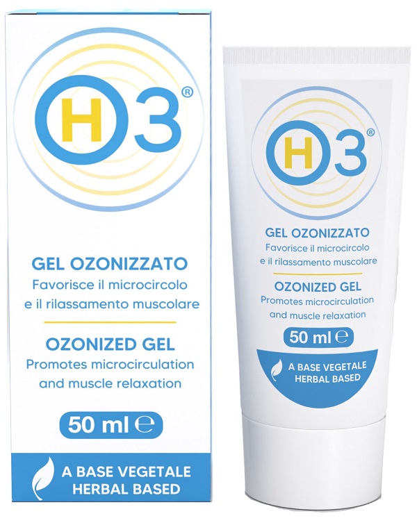 H 3 GEL OZONIZZATO A BASE VEGETALE 50 ML - Farmapre