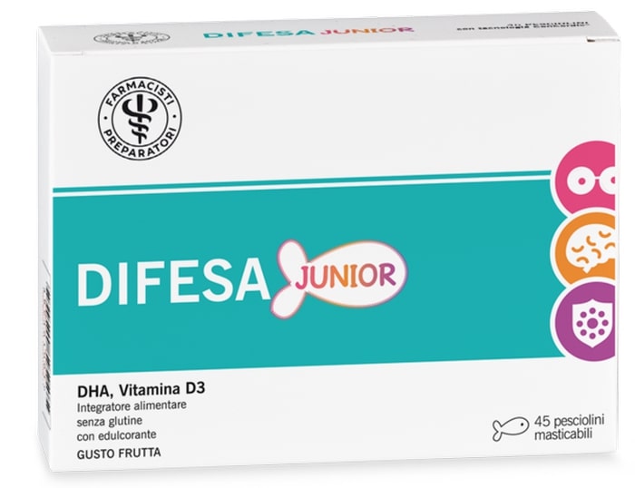 LFP DIFESA JUNIOR 45 PESCIOLINI MASTICABILI - Farmapre