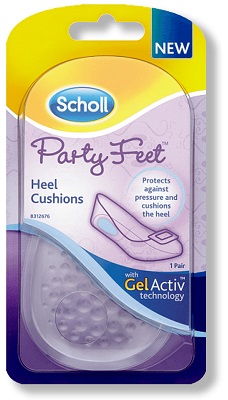 PLANTARE ORTOPEDICO SCHOLL PARTY FEET GEL ACTIVE TALLONE - Farmapre