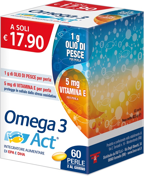 OMEGA 3 ACT 1G 60 PERLE - Farmapre