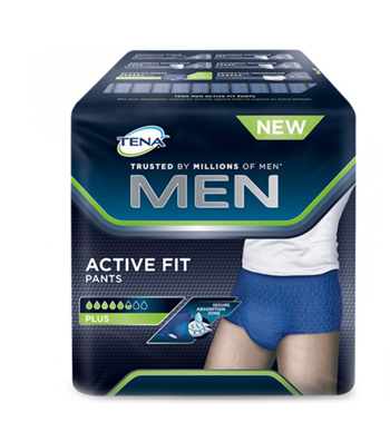 PULL UP UOMO TENA MEN PANTS ACTIVE FIT L 8 PEZZI - Farmapre