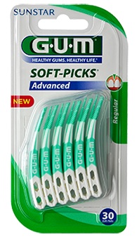 GUM SOFTPICKS ADVANCE SCOVOLINO SMALL GOMMA 30 PEZZI - Farmapre