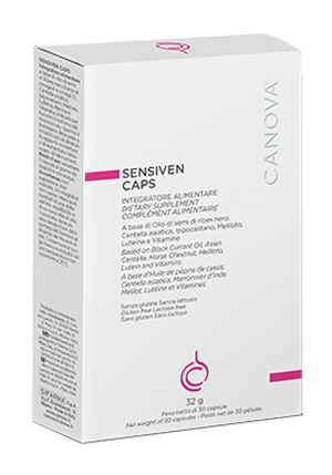 CANOVA SENSIVEN CAPS 30 COMPRESSE - Farmapre