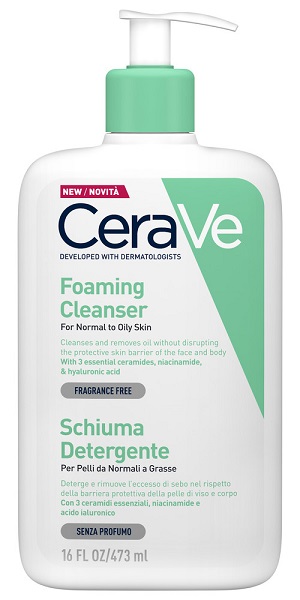 CERAVE SCHIUMA DETERGENTE VISO 473 ML - Farmapre
