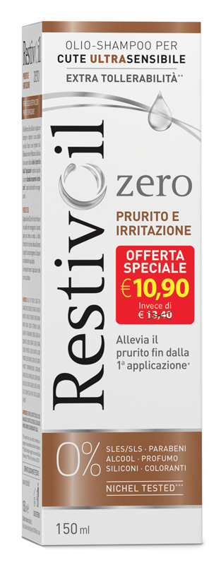 RESTIVOIL ZERO PRURITO E IRRITAZIONE OFFERTA SPECIALE 150 ML - Farmapre