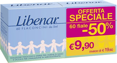 FIALE MONODOSE LIBENAR 60 PEZZI DA 5 ML - Farmapre