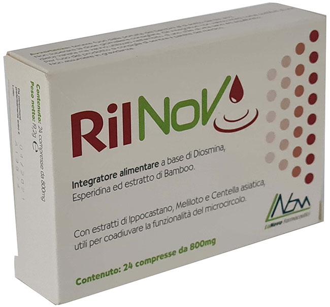 RILNOV 24 COMPRESSE 800 MG - Farmapre