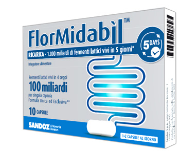 FLORMIDABIL RICARICA 10 CAPSULE - Farmapre