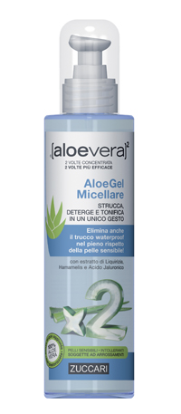 ALOEVERA2 ALOEGEL MICELLARE 200 ML - Farmapre