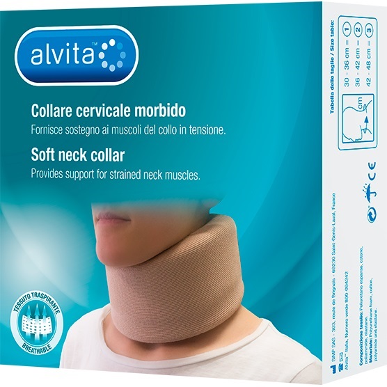 COLLARE CERVICALE ALVITA MORBIDO 1 - Farmapre