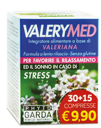 VALERYMED RILASCIO PROLUNGATO 30 + 15 COMPRESSE - Farmapre
