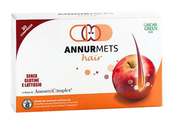 ANNURMETS HAIR 510 MG 30 COMPRESSE - Farmapre
