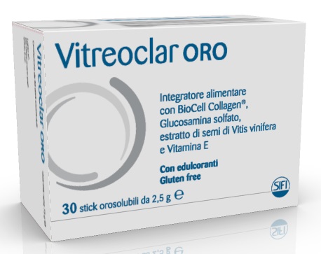 VITREOCLAR ORO 30 BUSTINE OROSOLUBILI DA 2,5 G - Farmapre
