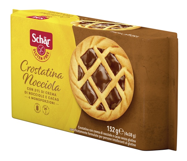 SCHAR CROSTATINA NOCCIOLA 4 MONOPORZIONI DA 38 G - Farmapre