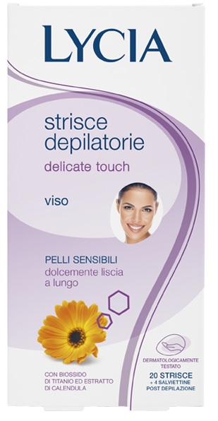 LYCIA 20 STRISCE VISO DELICATE 12 PEZZI - Farmapre