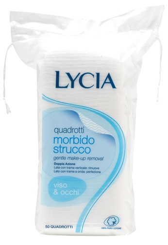 LYCIA 50 QUADROTTI COTONE STRISCIA 12 PEZZI - Farmapre