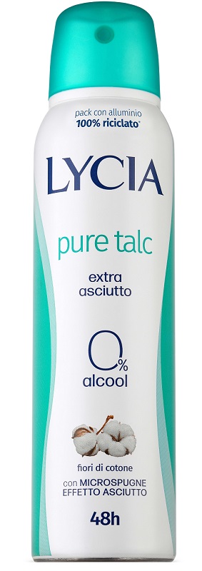 LYCIA SPRAY PURE TALC 150 ML - Farmapre
