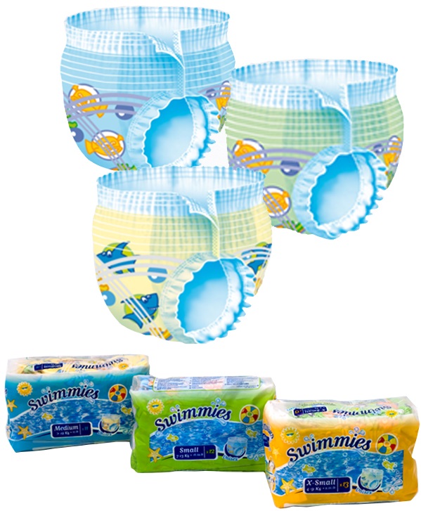 SWIMMIES PANNOLINO PANTS S3 12 KG+ TAGLIA M 11 PEZZI - Farmapre