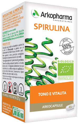 ARKO CAPSULE SPIRULINA BIO 45 CAPSULE - Farmapre