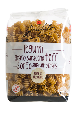GAROFALO RADIATORI PASTA SENZA GLUTINE LEGUMI E CEREALI 400 G - Farmapre