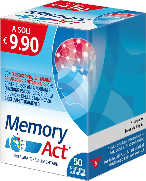 MEMORY ACT 50 COMPRESSE - Farmapre