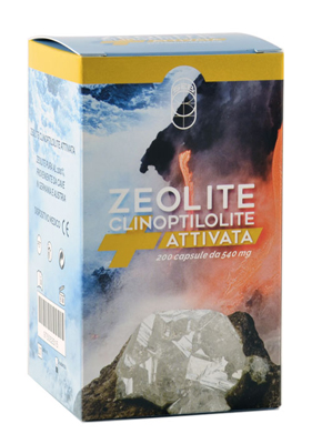 ZEOLITE CLINOPTILOLITE ATTIVATA SUPREMA 200 CAPSULE 540 MG 108 G - Farmapre