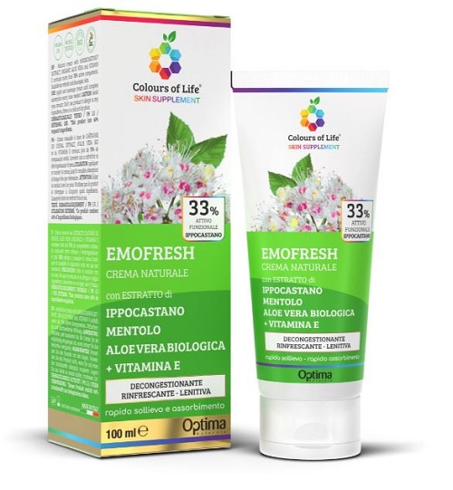 COLOURS OF LIFE SKIN SUPPLEMENT EMOFRESH CREMA 100 ML - Farmapre