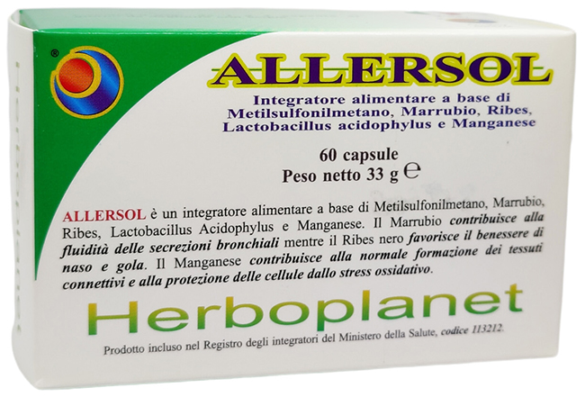 ALLERSOL 60 CAPSULE - Farmapre