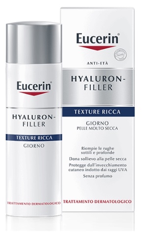 EUCERIN HYALURON-FILLER TEXTURE RICCA GIORNO 50 ML - Farmapre