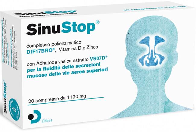 SINUSTOP 20 COMPRESSE DA 1190 MG - Farmapre