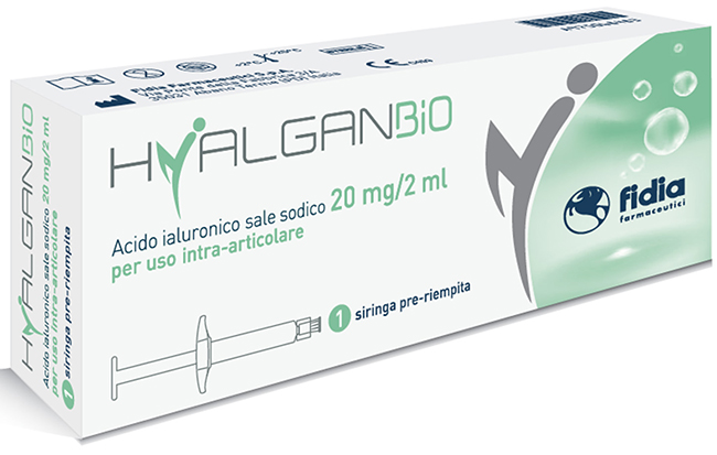 SIRINGA HYALGANBIO INTRA-ARTICOLARE 20MG 2 ML - Farmapre