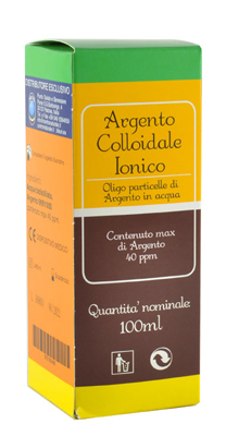 ARGENTO COLLOIDALE IONICO 40PPM CERTIFICATO SPRAY CON CONTAGOCCE 100 ML - Farmapre