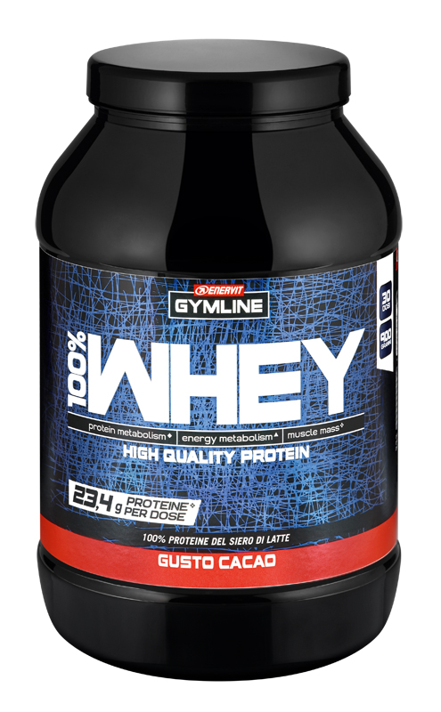 GYMLINE 100% WHEY CONCENTRATE CACAO 900 G - Farmapre