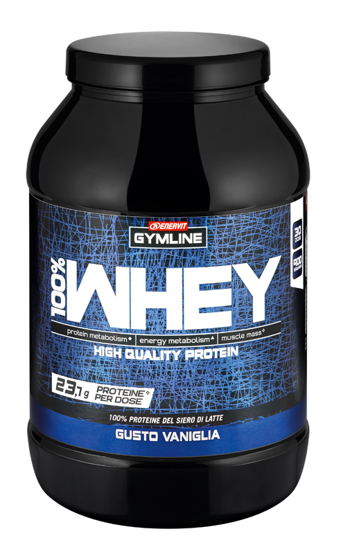 GYMLINE 100% WHEY CONCENTRATE VANIGLIA 900 G - Farmapre