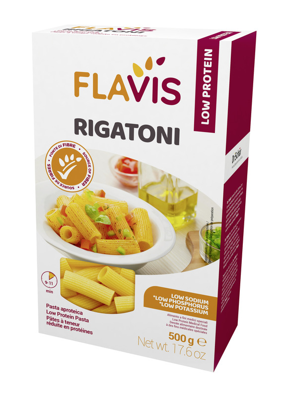 FLAVIS RIGATONI APROTEICI 500 G - Farmapre