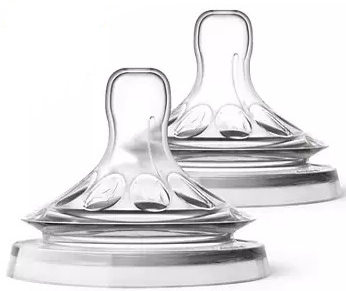 AVENT 2 TETTARELLE NATURAL FLUSSO ABBONDANTE 4 FORI - Farmapre