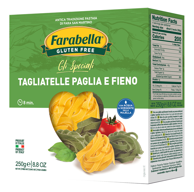 FARABELLA TAGLIATELLE PAGLIA FIENO 250 G - Farmapre
