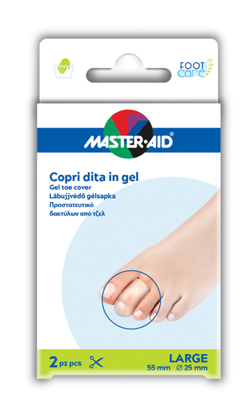 COPRI DITA MASTER-AID FOOTCARE IN GEL LARGE 2 PEZZI C2 - Farmapre