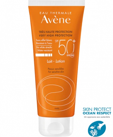 EAU THERMALE AVENE SOLARE LATTE SPF50+ 100 ML NUOVA FORMULA - Farmapre