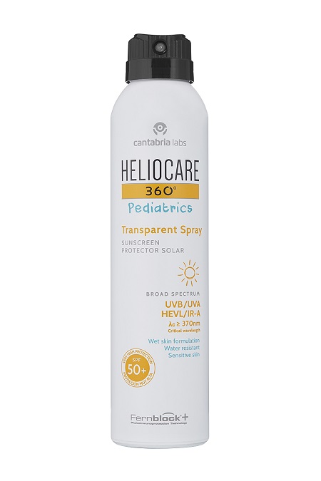 HELIOCARE 360 PEDIATRIC TRANSPARENT SPRAY 200 ML - Farmapre