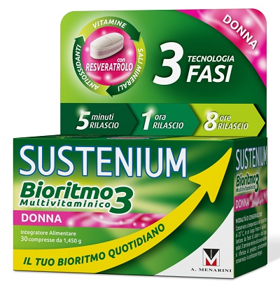 SUSTENIUM BIORITMO3 DONNA ADULTA 30 COMPRESSE - Farmapre