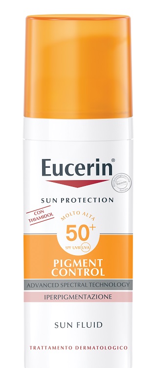 EUCERIN SUN PROTECTION SPF 50+ PIGMENT CONTROL SUN FLUID 50 ML - Farmapre