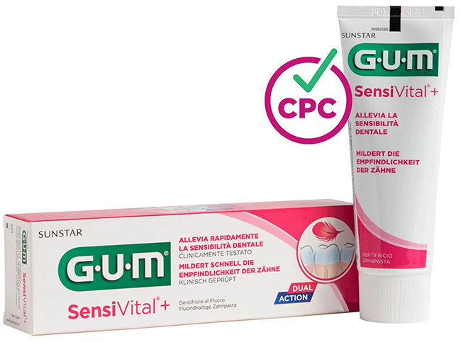 GUM SENSIVITAL + DENTIFRICIO 75 ML - Farmapre