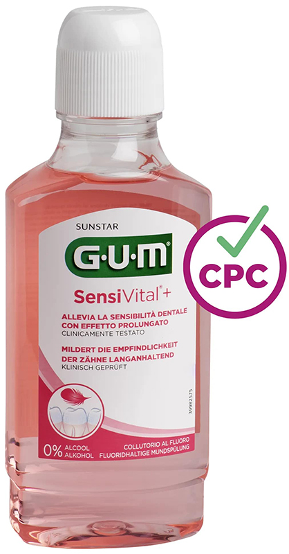 GUM SENSIVITAL + COLLUTORIO 300 ML - Farmapre