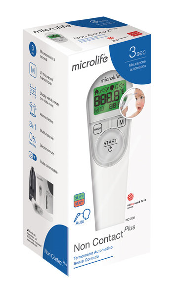 TERMOMETRO FRONTALE MICROLIFE NO CONTACT PLUS NC200 - Farmapre