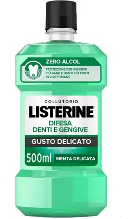 LISTERINE DENTI & GENGIVE DELICATO 500 ML - Farmapre